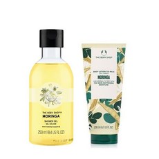 [더바디샵]모링가 바디 2종 SET_(샤워젤 250ML+로션투밀크모링가 200ML), 1개