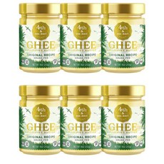 4th & Heart Original Grass-Fed Ghee Butter 포스앤하트 오리지널 기버터, 255g, 6개
