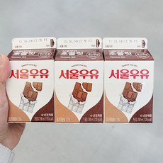 서울 쵸코우유, 200ml, 9개