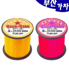 부산가자낚시-선라인 퀸스타 원줄 600m 1-10호, 클리어-2호