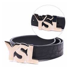 [생로랑] 남성 YSL 로고 벨트 (274611_AEK0N_1000)