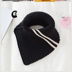 에이치에스비트레이딩 겨울 가을 큐트 소녀 목폴라 넥워머 스위트 넥케이프 페이크카라 무드
