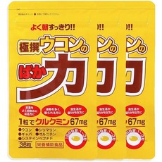 vital farm 일본직구 극도로 엄선된 강황 3조각, 사이즈, 1개