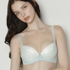 에블린 로맨티크 노와이어브라 투톤민트 EBBREA4H3Q