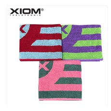 [XIOM] 엑시옴 미래 숏타올 - 스포츠타올, 1개, 네온그린/퍼플