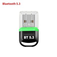 차량용동글 USB 블루투스 5.3 5.0 어댑터 리시버 BT5.3 PC 무선 마우스 이어폰 헤드셋 스피커 노트북 컴퓨터용, 4) Bluetooth 5.3, 없음, 4) Bluetooth 5.3