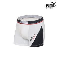 PUMA (푸마바디웨어) (이월)NS[푸마] 플랫 엣지 스포티 드로즈 1종 화이트 최신상