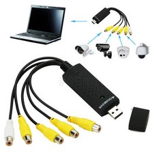 4 채널 USB 2.0 DVR 비디오 오디오 캡처 어댑터 카드 CCTV 보안 카메라 새로, 상세내용참조