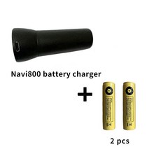 Enfitnix Navi800 배터리 충전기 자전거 램프 배터리 충전기 내구성이 긴 수명 시간 USB 충전식 자전거 헤, Set 2