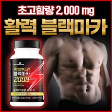 메이준뉴트리 액티브부스터 블랙마카 2000 아르기닌 비타민B, 1개, 120정