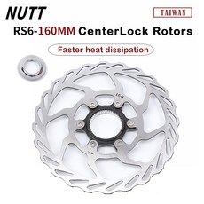 NUTT 160mm 디스크 브레이크 로터 센터 록 마운틴로드 자전거 MTB 방열 냉각 중공 패드 디스크 센터 잠금 로터 부품|자전거 브레이커|, 단일, 1개