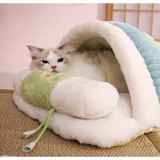 PCTN 고급 고양이 이불베개세트 캣배딩 애견이불집 강아지 이불배게세트 Pet Bedding Set, PCTN 스카이 블루