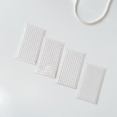입체 다꾸 진주 스티커 3mm 4mm 5mm 6mm 4종 세트, 유광 화이트
