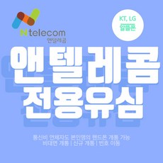 앤텔레콤 알뜰폰 (LG KT) 선불 유심 후불 유심 데이터 무제한 요금제 USIM