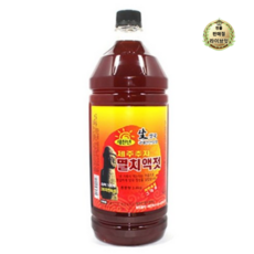 라이브잇 거산식품 새천년 제주멸장 추자멸치액젓 2.2kg, 3.4kg, 6개