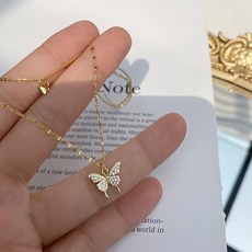 랩다이아몬드5부목걸이
