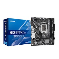 [ASRock] H610M-HVS M.2 R2.0 D4 인텍앤컴퍼니 (인텔H610/M-ATX)