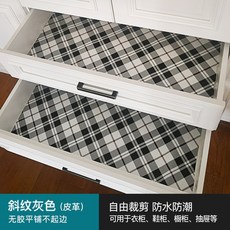 방수패드 가정용 주방 찬장 제습패드 방수 스티, C07-트윌 그레이