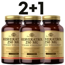 솔가 레스베라트롤 250mg 60정 3개
