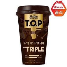 티오피 티오피 트리플 에스프레소 라떼 컵커피 300mlx10컵+아이스포장, 10개, 300ml, 상세 설명 참조, 10개