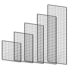 메쉬망 600x600-1800mm인테리어 철망 휀스망 진열대, 화이트