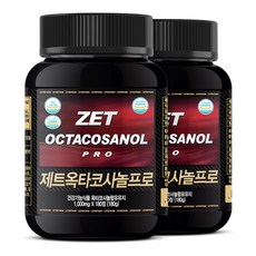 2P 제트옥타코사놀프로 1000mg 180정 고함량 프리미엄 옥타코사놀