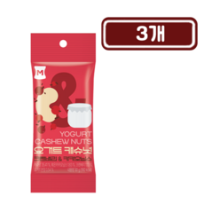 요거트 캐슈넛 크랜베리&카카오닙스, 3개, 30g