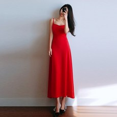 끈나시롱원피스