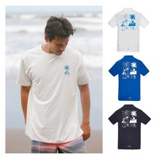 퀵실버 TROPICAL BREEZE RASH 속건성 래쉬가드 겸용 서프티 QE21RE172177486