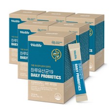 [대상웰라이프] 하루유산균19 (2gx10포x3개) 6박스, 구성:하루유산균19 1박스(30포) 6박스, 3개