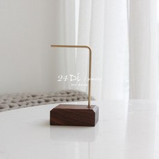 나무귀걸이거치대