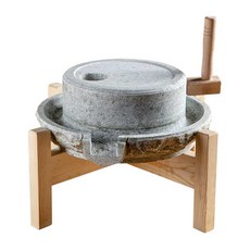맷돌 전통 옛날 수동 공예품 커피콩 어이 손절구 돌솥, 25/40