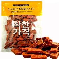 수제명가 리얼소고기져키 대용량500g, 1개, 500g - 수제간식