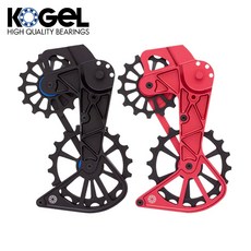 코겔 KOLOSSOS 세라믹 빅풀리 시마노 XTR 12단 MTB, BLACK(블랙), 1개