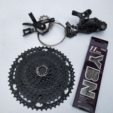 SRAM 시마노 XT M8000 용 MTB 111 속도 그룹 세트 11-50T 후방 변속기 기어 체인 S 자전거