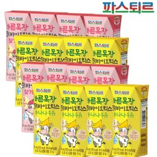 파스퇴르 파스퇴르 바른목장 프리바이오틱스우유 125ml 혼합2종 (딸기우유8입+바나나우유8입)