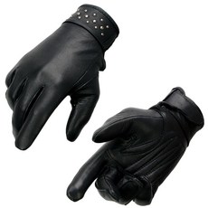 Milwaukee Leather MG7760 여성용 블랙 가죽 젤 팜 경량 오토바이 핸드 장갑 세련된 '손목 디테일' 포함 - XS 핫템 잇템, 3X-Large, 디스트레스드 그레이