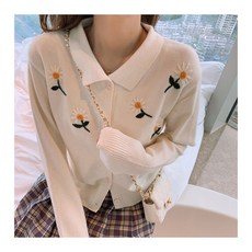 여자폴로가디건