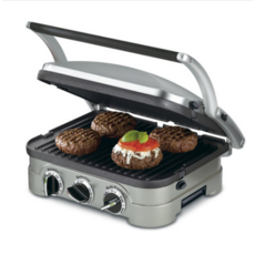 샌드위치제조기 Cuisinart파니니메이커 가정용 스테이크 기기아침 프라이기계 햄버거 기계전기 후라이펜, 기본
