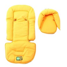 valco baby 유모차 발받침 발판 발 발코 베이비 올숏 유니버설 시트 패드옐로우 Q1276979, Yellow, 1개