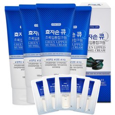 효자손큐 초록입홍합 크림 100ml, 4개