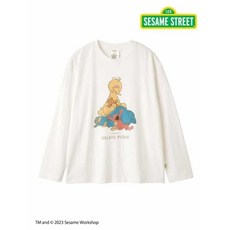 젤라또피케 SESAME STREET 남성 홈웨어 티셔츠 gelato pique 잠옷 파자마