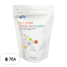 청수생약 볶은 골드 아마씨 분말, 7개, 1kg
