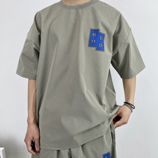 우븐반팔