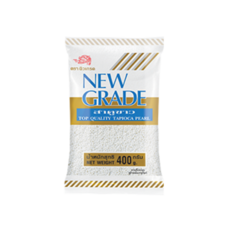 월드푸드 태국 화이트 타피오카 펄 뉴그레이드 화이트사고 버블티, 400g × 1팩, 1개, 400g, 1개입