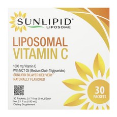 썬리피드 리포좀 비타민C MCT오일 Liposomal VitaminC MCTOil 30팩, 150ml, 1개