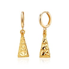 여자순금원터치귀걸이