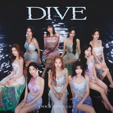 TWICE 트와이스 일본 앨범 CD+포카4장+특전+북클릿+스티커 DIVE초회B