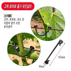 한누리팜마트 신형 고추유인걸이 65mm(1000개) 토마토유인 포도유인걸이 고추걸이 고추고리, 1개