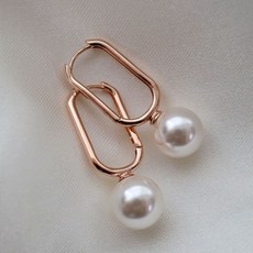 18k진주귀걸이